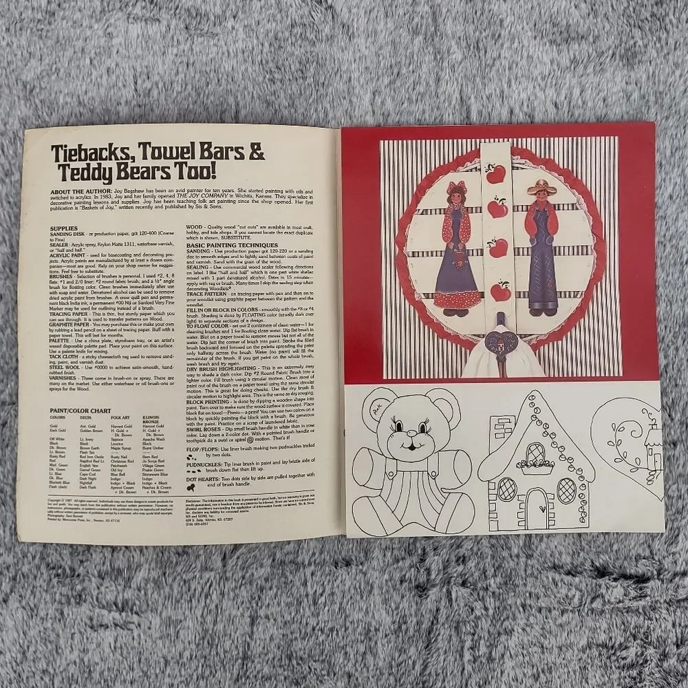 Sis & Sons Presents Tie Backs, Towel Bars and Teddy‎ Bears Too 1987